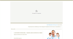 Desktop Screenshot of cellfoodspain.com